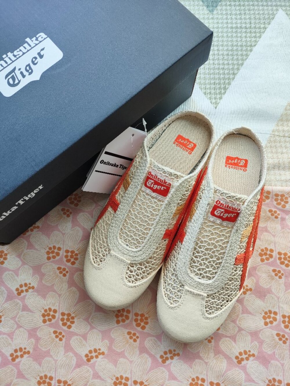 Onitsuka Tiger Mesh Mule Shoes